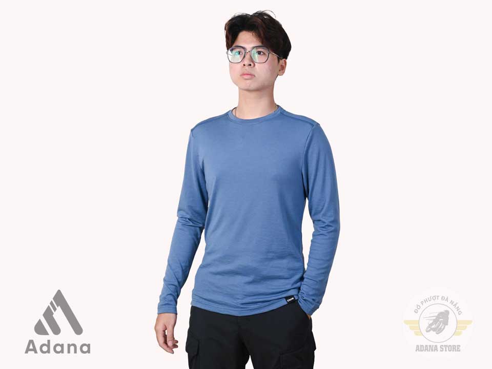 Áo Giữ Nhiệt Ktom Nam - Xanh