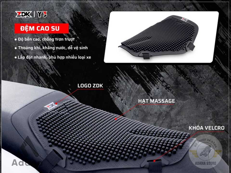 Đệm Chống Ê Mông Xe Máy Y3 – Yên Trước