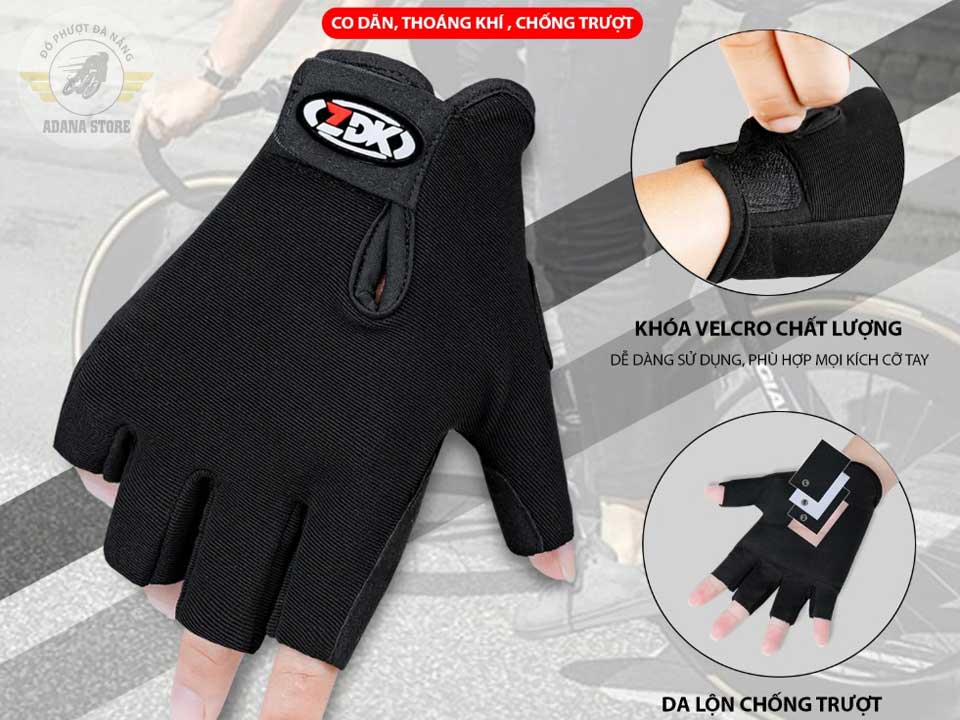 Găng Tay Hở Ngón ZDK Z1