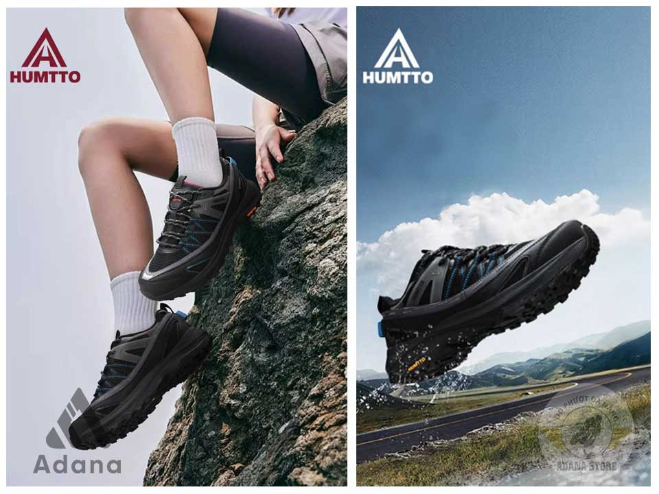 Giày Leo Núi Chống Thấm Siêu Nhẹ Humtto 350143A Đen