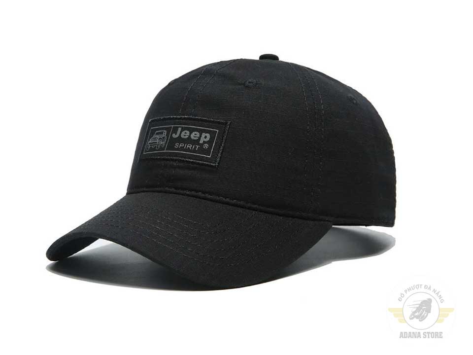 Mũ Lưỡi Trai Jeep Spirit - Đen