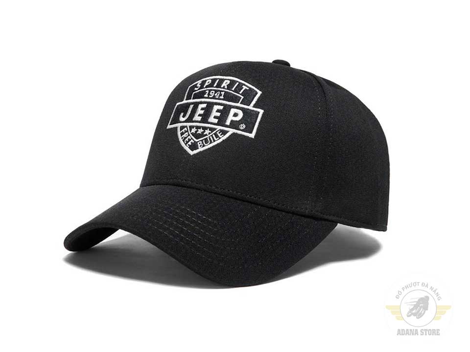 Mũ Lưỡi Trai Jeep Spirit 0216 - Đen