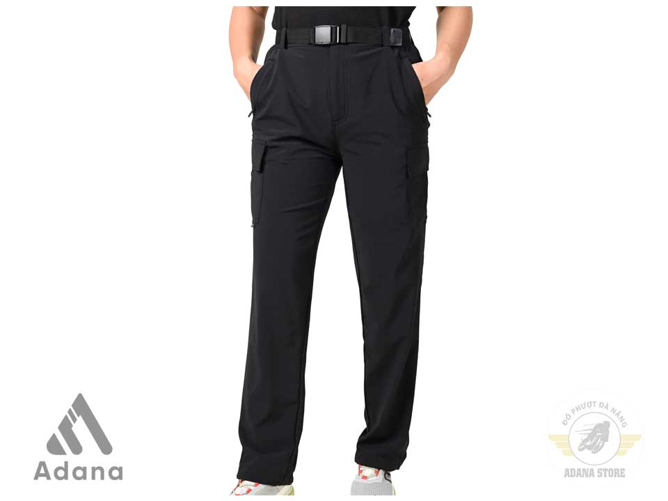 Quần Nhanh Khô Co Giãn K135 Đen